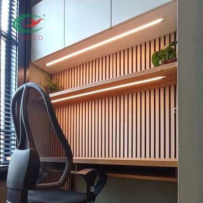 방습 MDF 음향 목제패널은 풍미 없 흡수하여 벽체를 위해 울립니다