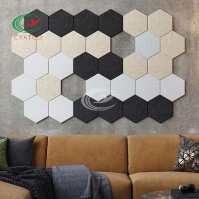 재활용 된 폴리머 현대 음향 벽 패널 A급 ASTM E84 40+ 색상